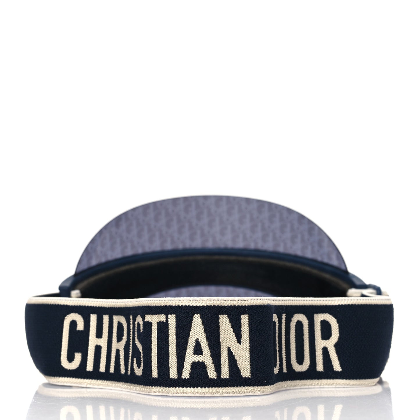 Oblique DiorClub V1U Sun Visor Blue