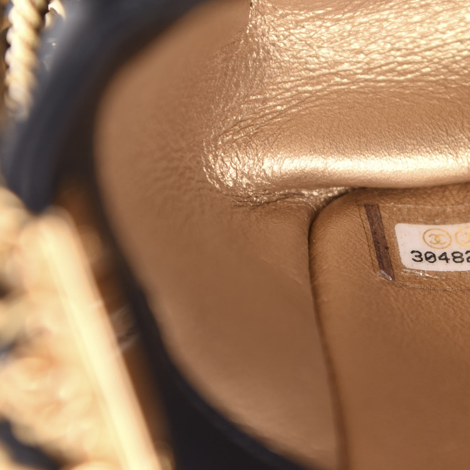 Chanel Lambskin Quilted Small Multiple Chain Flap Black 9 of 11