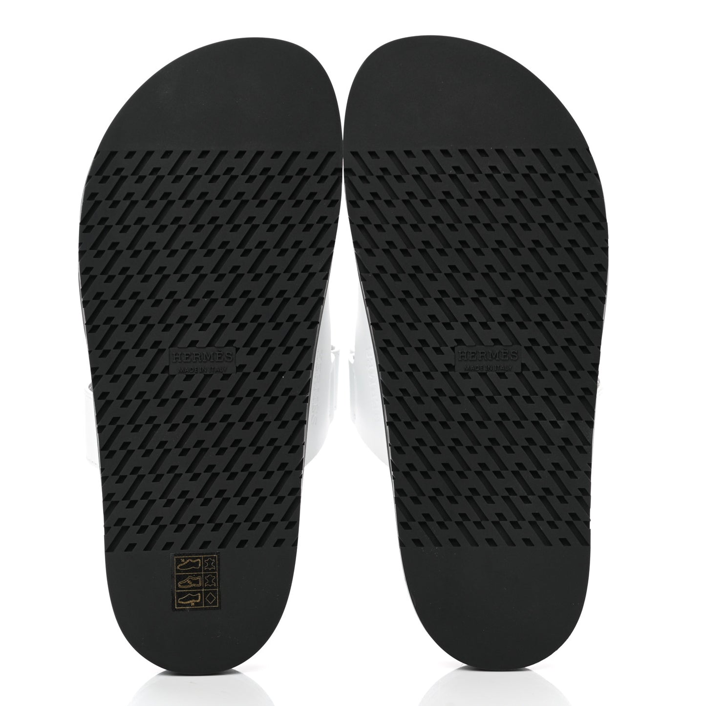 Calfskin Womens Chypre Sandals 39.5 White