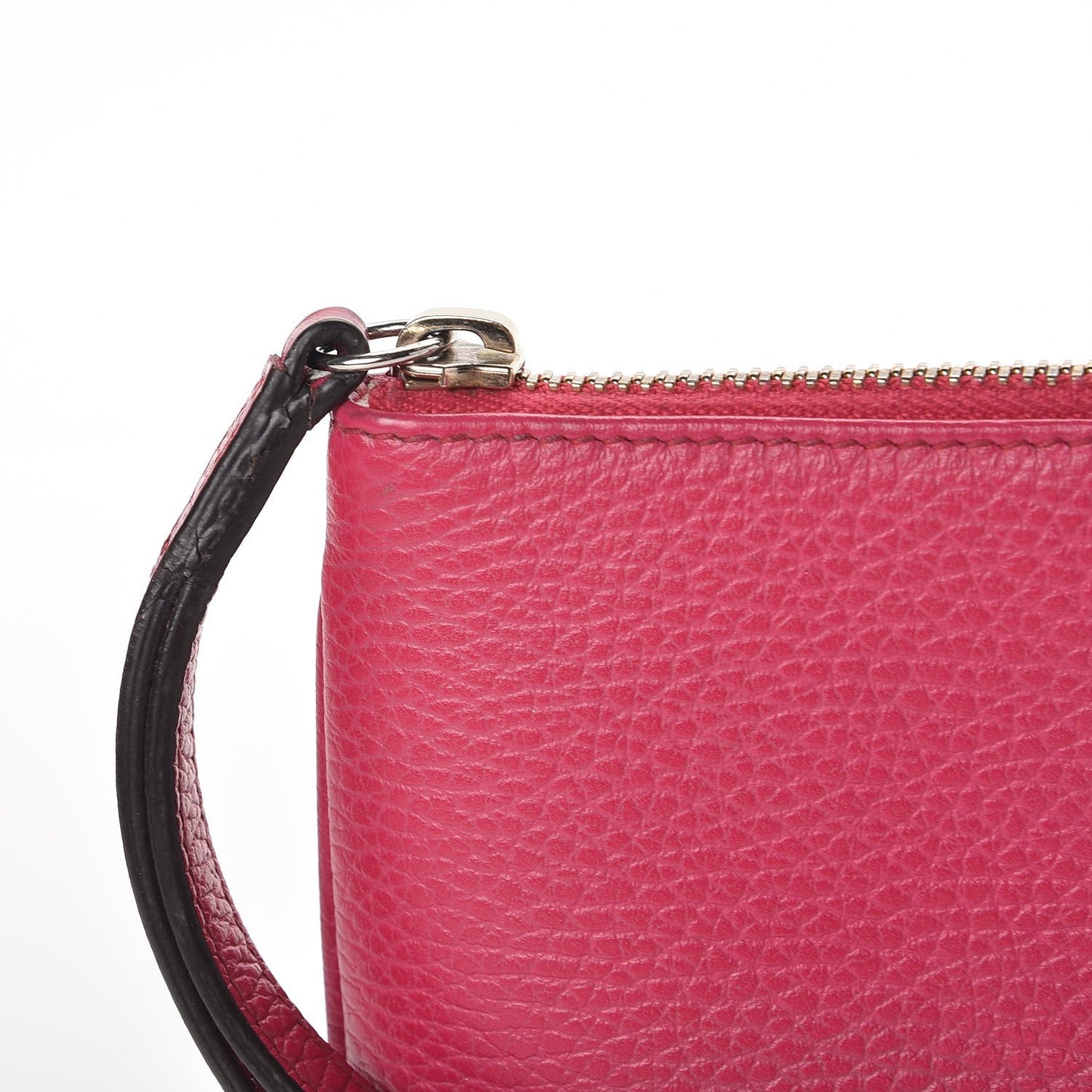 Dollar Calfskin Swing Wristlet Blossom