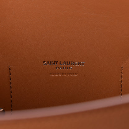Saint Laurent Grained Calfskin Small Sac De Jour Saddle Brown 6 of 10