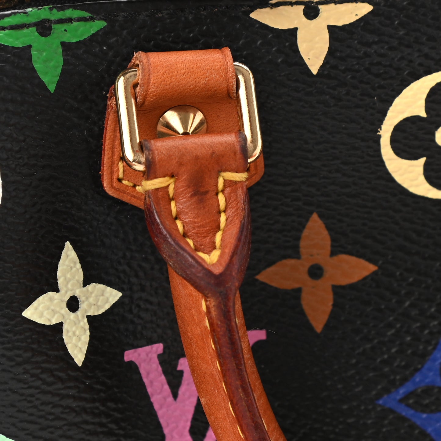 Monogram Multicolor Mini Sac HL Speedy Black