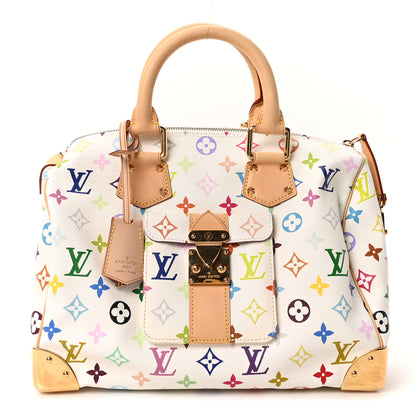 Louis Vuitton Monogram Multicolor Speedy 30 White 1 of 9