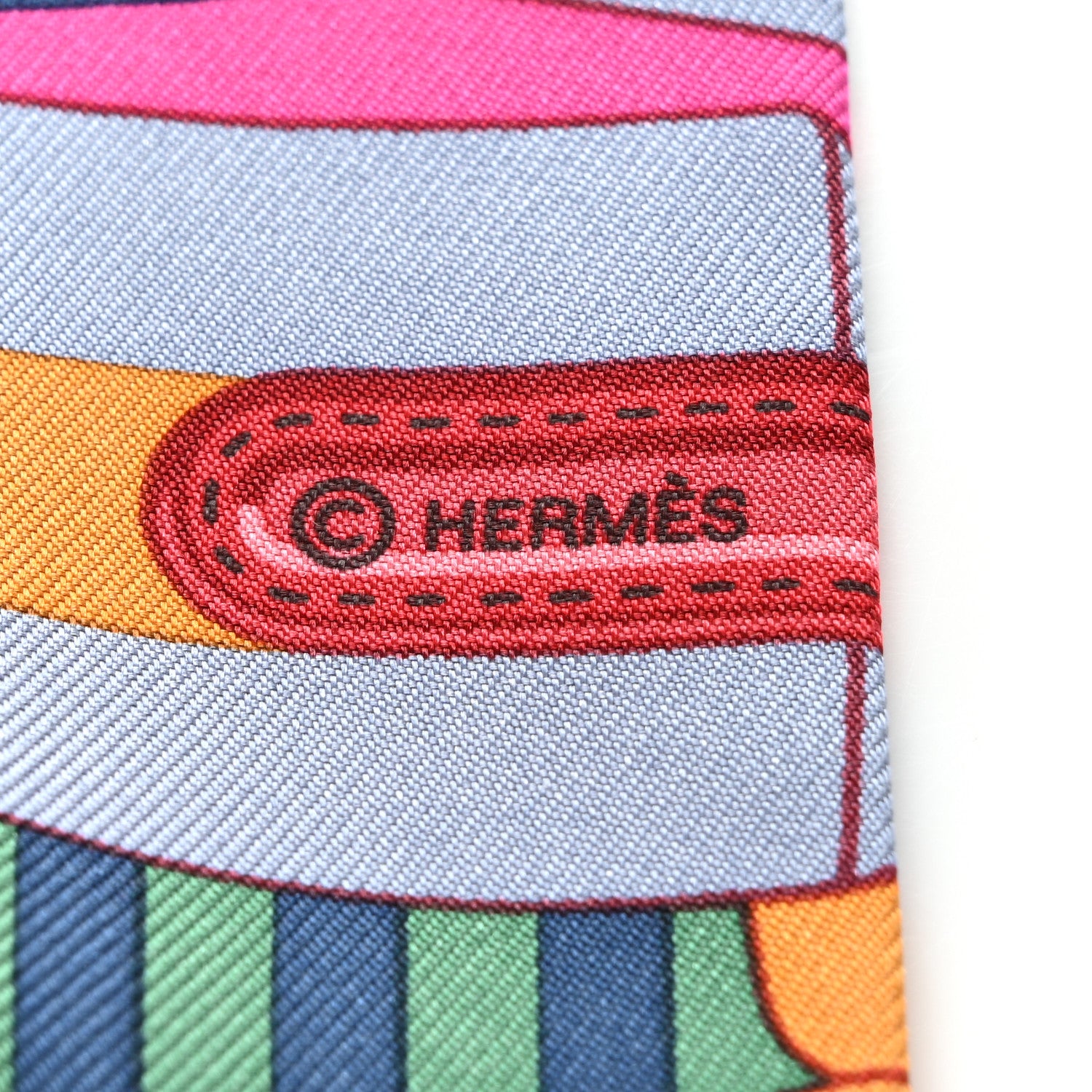 Hermes Silk Sangles Twilly 4 of 4