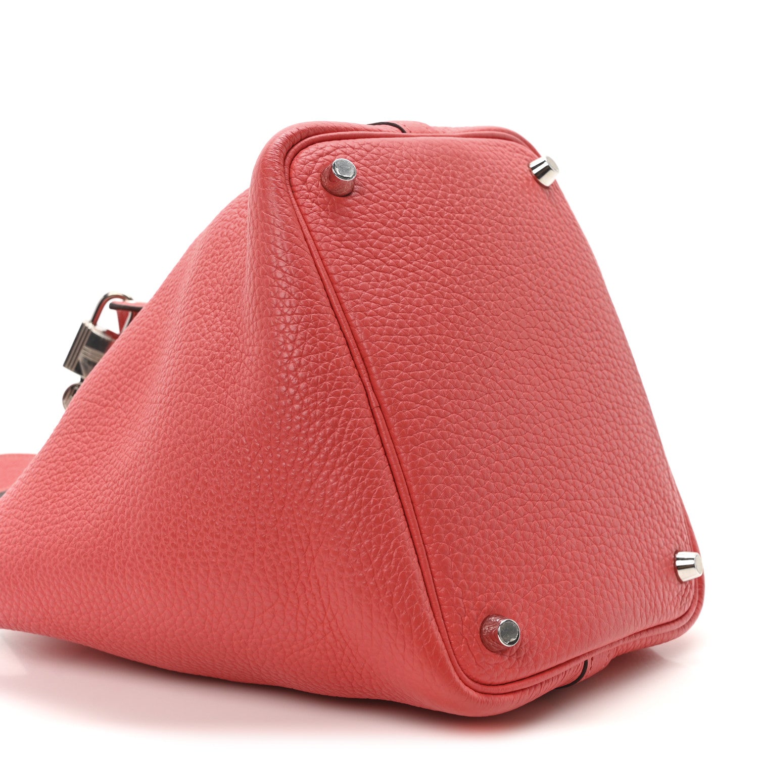 Hermes Taurillon Clemence Picotin Lock 18 PM Rose Jaipur 8 of 9