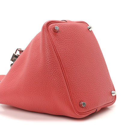 Hermes Taurillon Clemence Picotin Lock 18 PM Rose Jaipur 8 of 9