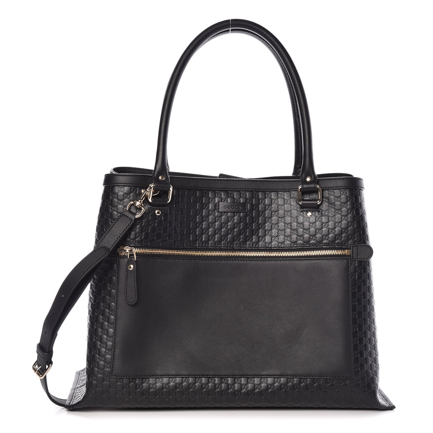 Gucci Soft Microguccissima Large Tote Black 1 of 12