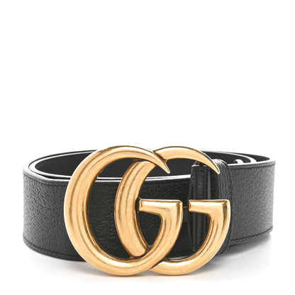 Gucci Calfskin Double G 40mm Belt 85 34 Black 1 of 4