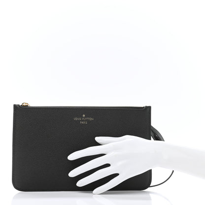 Louis Vuitton Empreinte Broderies Neverfull Pochette MM GM Black 2 of 6