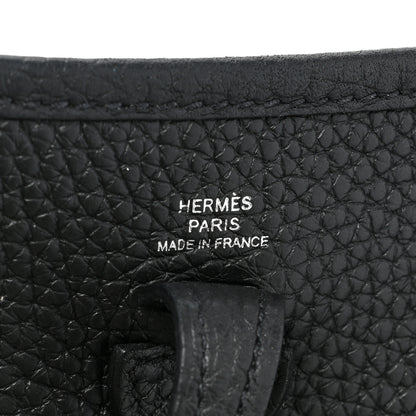 Hermes Taurillon Clemence Evelyne TPM Black 6 of 8
