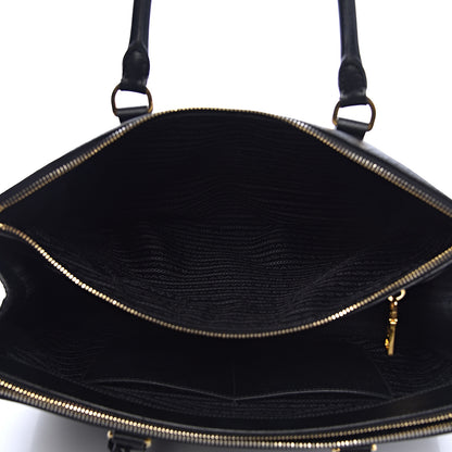 Prada Saffiano Large Galleria Double Zip Tote Black 6 of 20