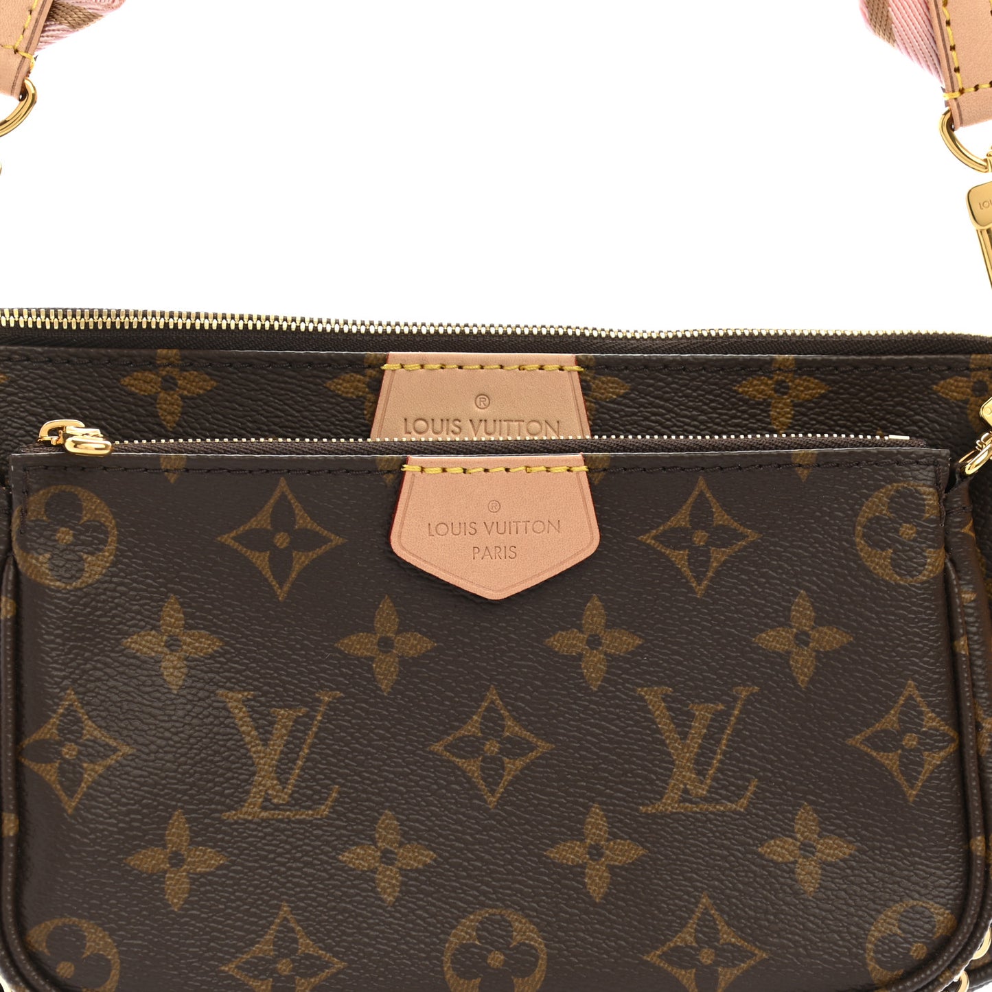 Monogram Multi Pochette Accessories Rose Clair