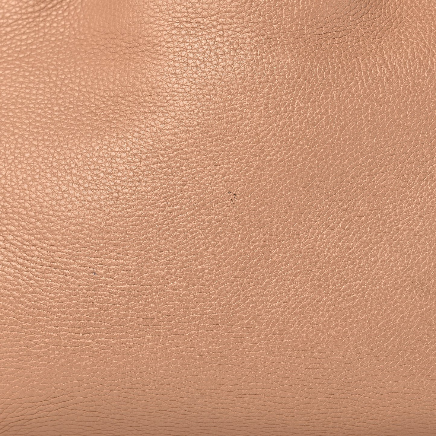 Pebbled Calfskin Medium Soho Chain Shoulder Bag Rose Beige