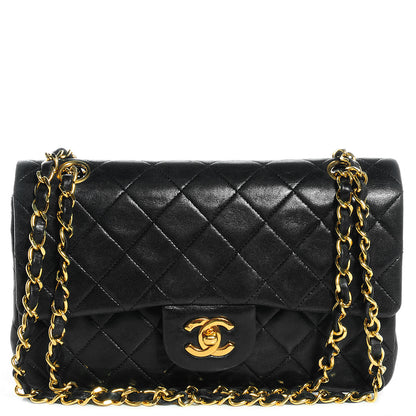 Chanel Lambskin Small Double Flap Black 1 of 8