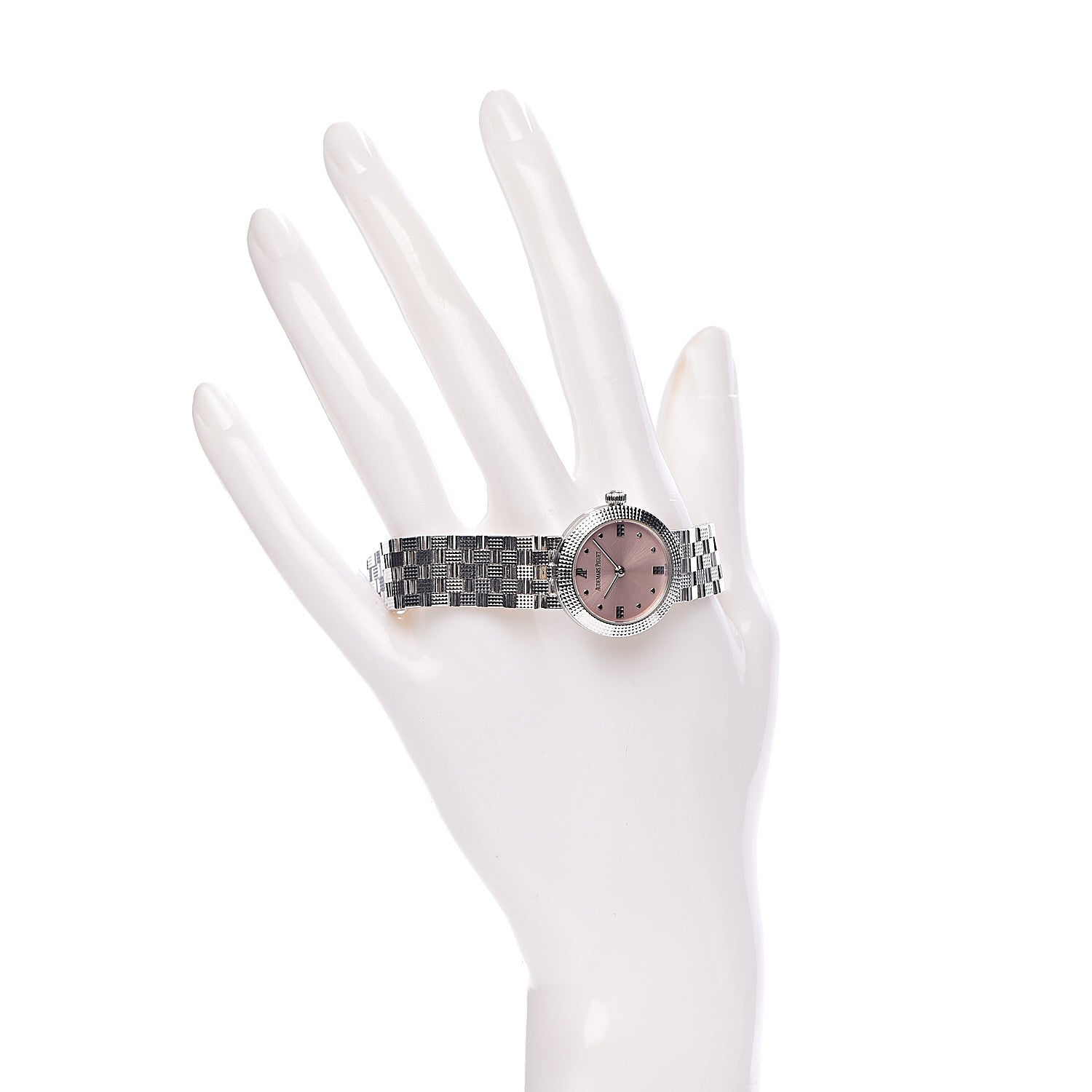 Audemars Piguet 18K White Gold 24mm Classic Manual Winding Watch Pink 15026BC.GG 2 of 7