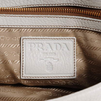 Prada Vitello Daino Tote Talco 7 of 10