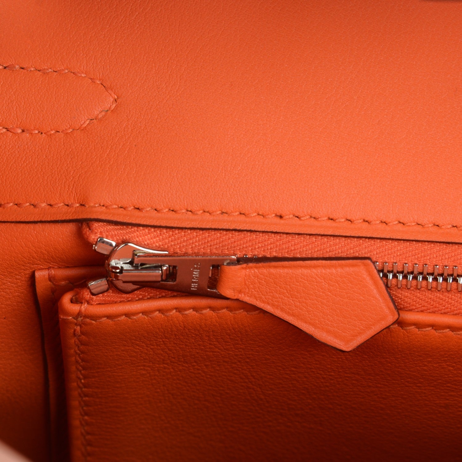 Hermes Swift Birkin 25 Orange 12 of 24