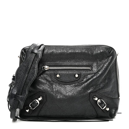 Balenciaga Agneau Classic Hardware XS Reporter Crossbody Black 1 of 11