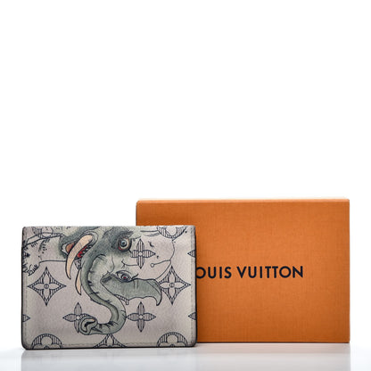 Louis Vuitton Savane Monogram Chapman Pocket Organizer White 7 of 7