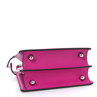 Fendi Shiny Nappa Petite Peekaboo I SEE U Satchel Magenta 4 of 9