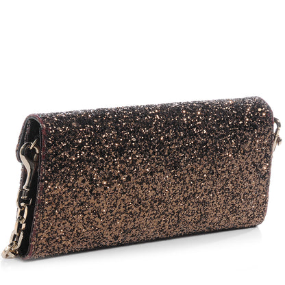 Jimmy Choo Glitter Riane Clutch Copper 3 of 10