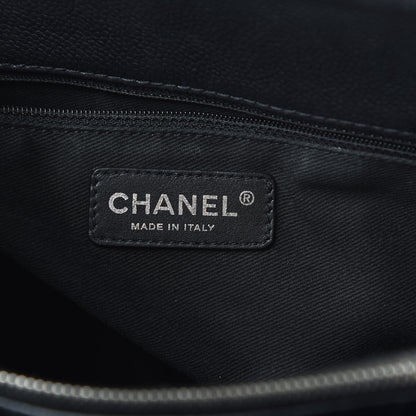 Chanel Caviar Quilted Grand Shopping Tote GST Black 6 of 17