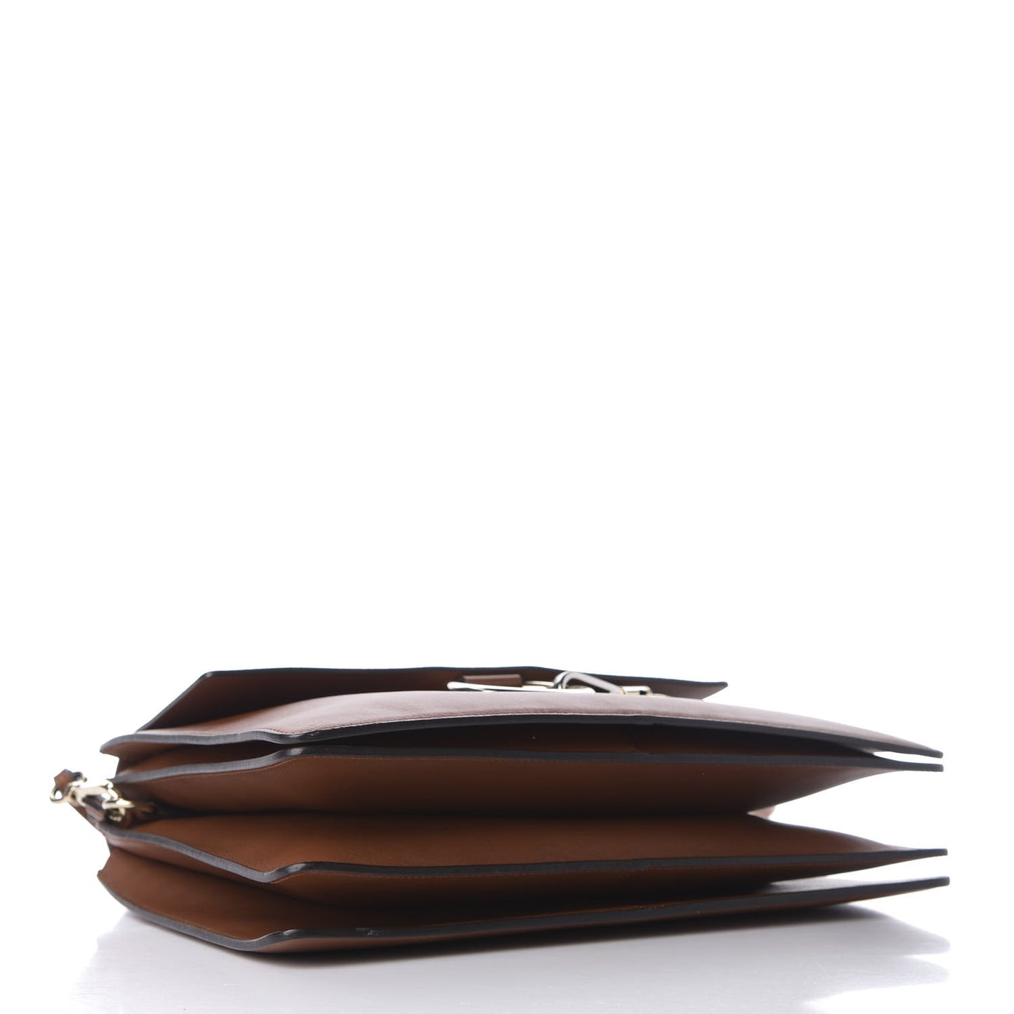 Suede Calfskin Medium Faye Shoulder Bag Tobacco