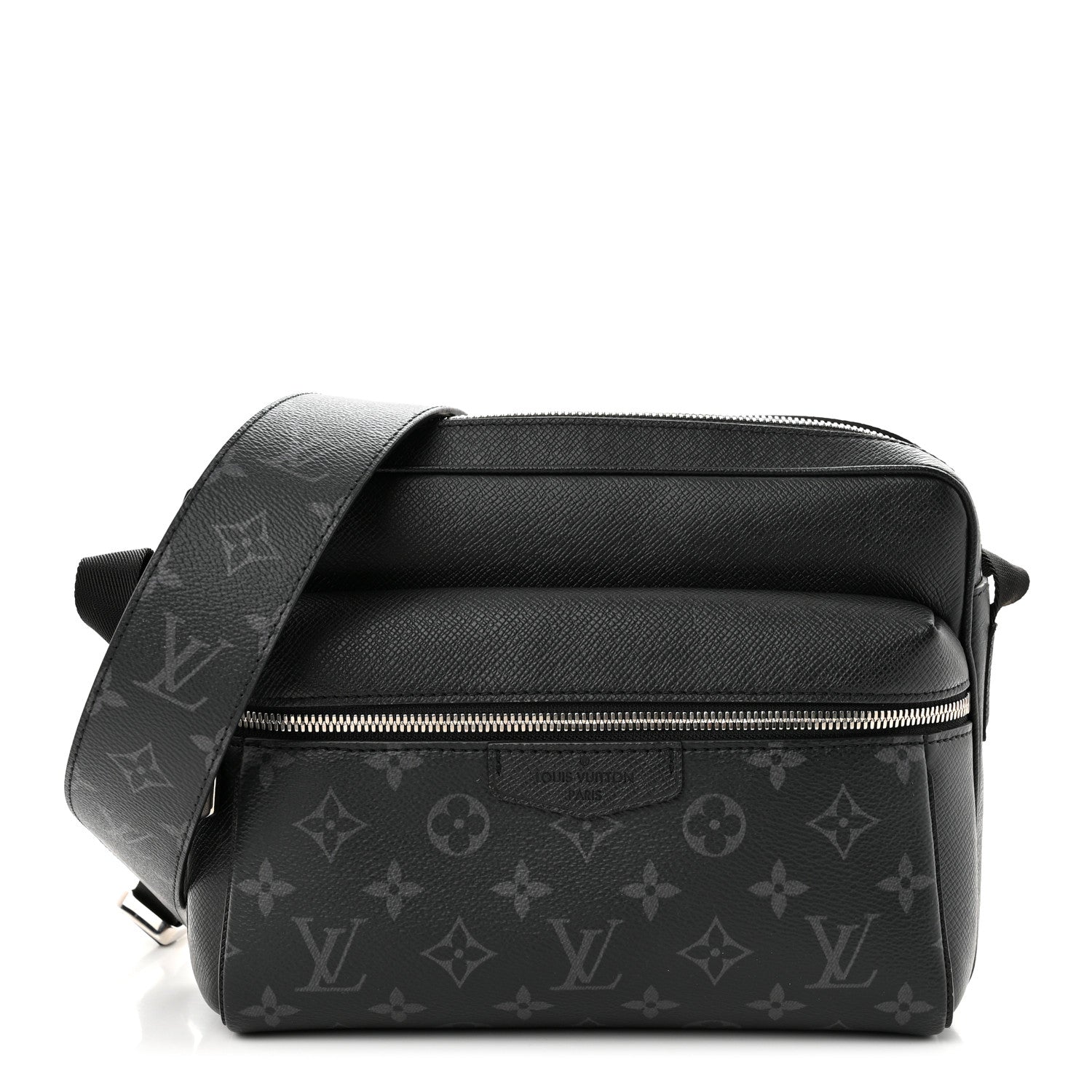 Louis Vuitton Taiga Monogram Eclipse Outdoor Messenger Black 1 of 10