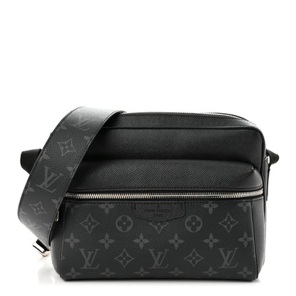 Louis Vuitton Taiga Monogram Eclipse Outdoor Messenger Black 1 of 10