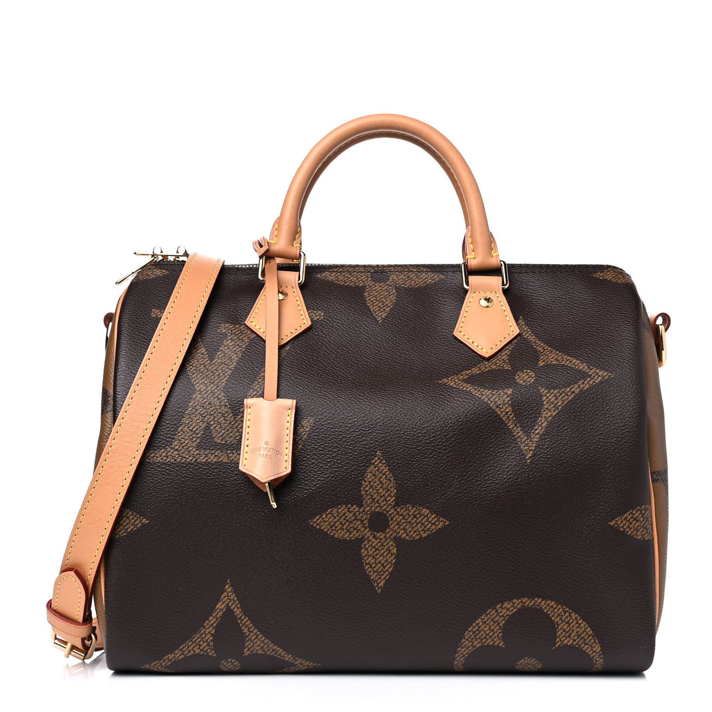 Reverse Monogram Giant Speedy Bandouliere 30
