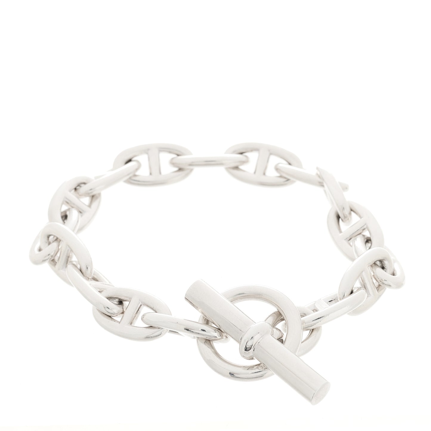 Sterling Silver GM Chaine d'Ancre Bracelet