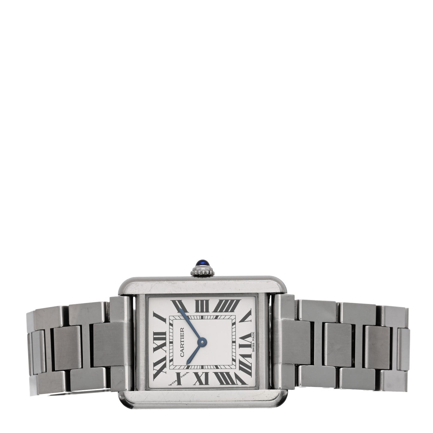 Stainless Steel 24mm Tank Solo Quartz Watch