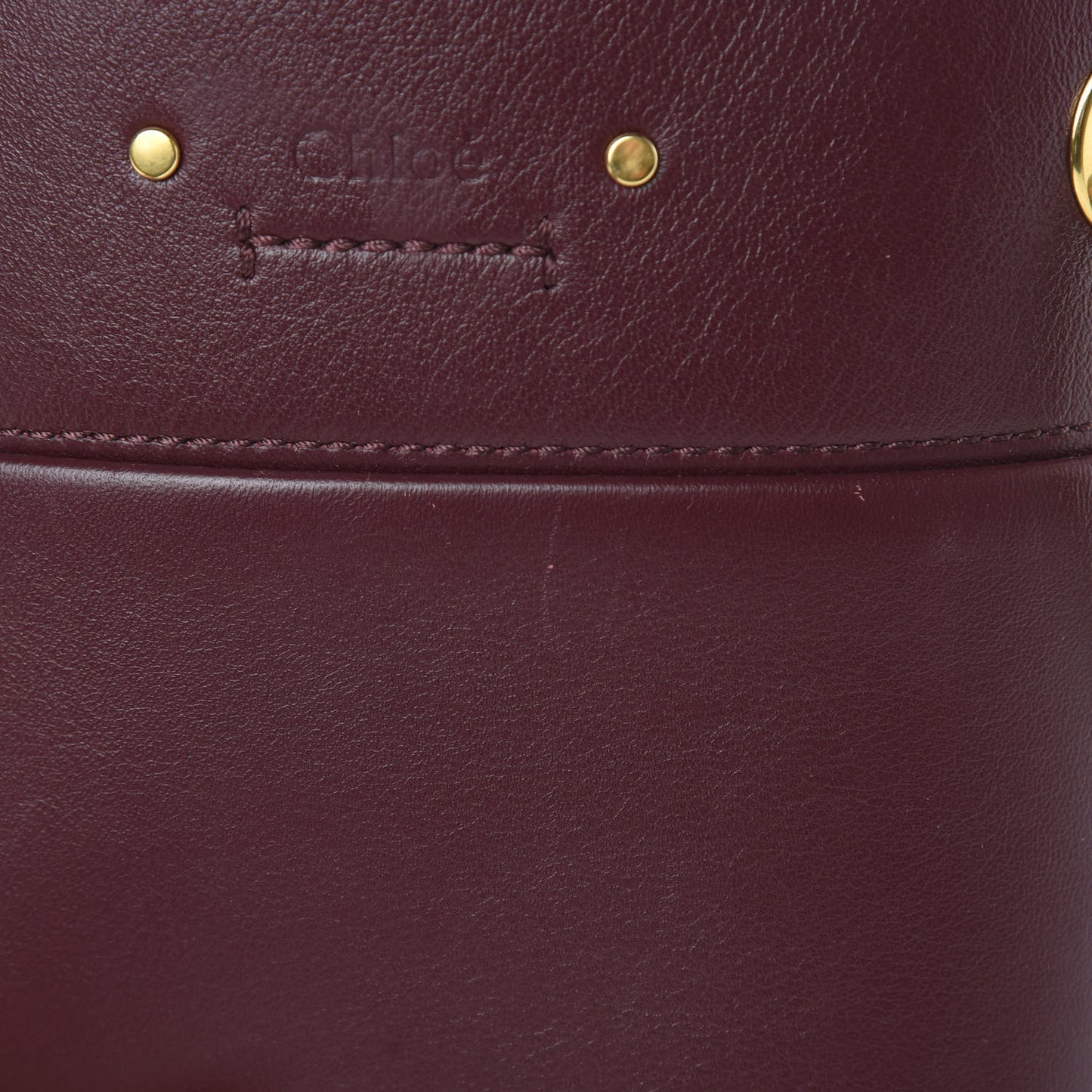 Smooth Calfskin Mini Roy Bucket Bag Plum Purple
