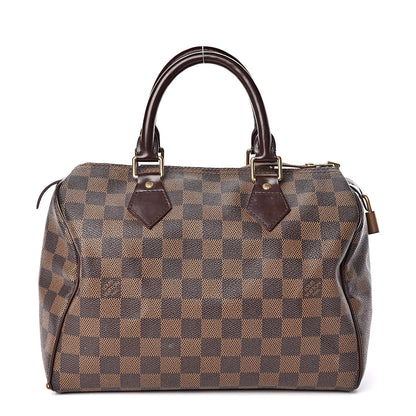 Louis Vuitton Damier Ebene Speedy 25 1 of 16