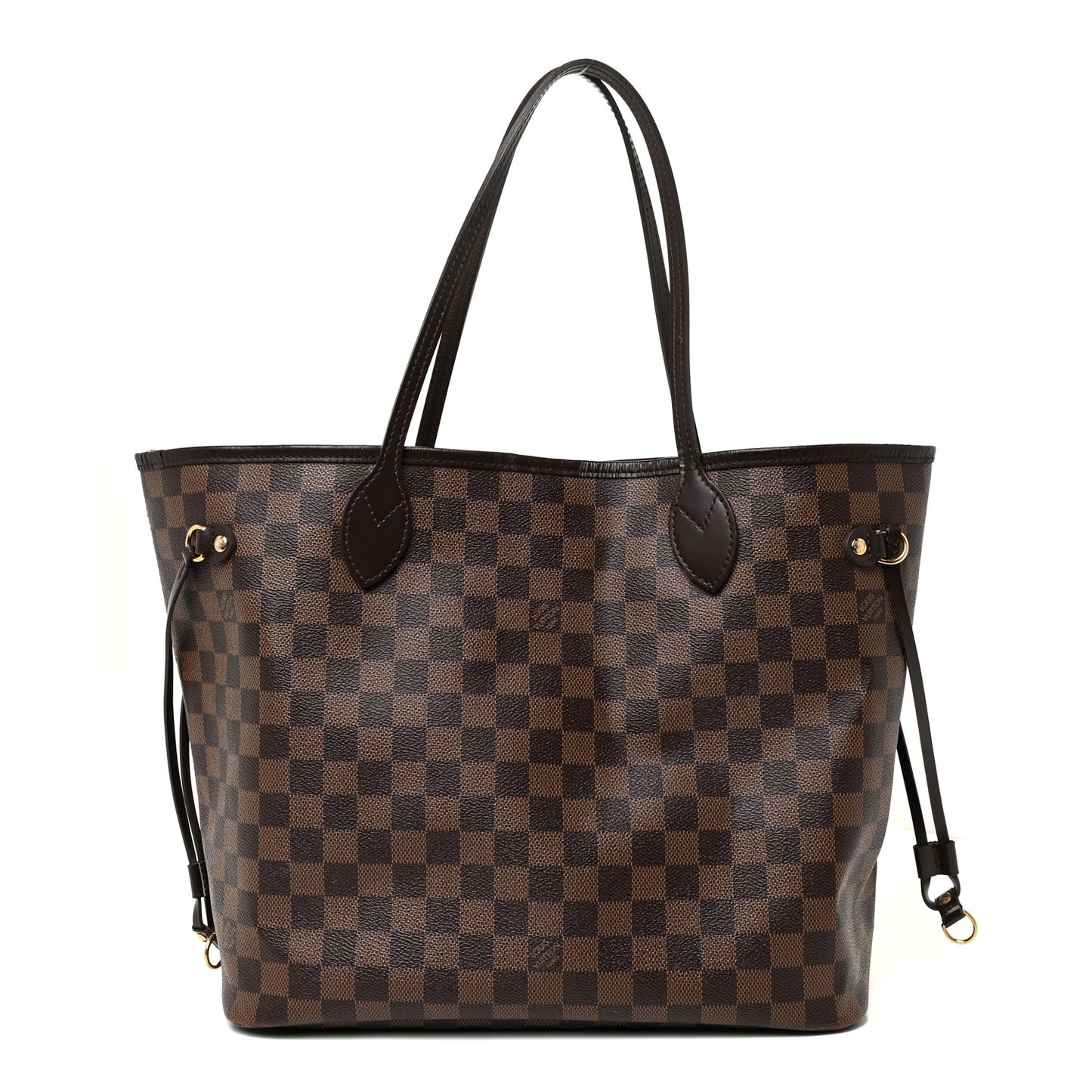Damier Ebene Neo Neverfull MM Rose Ballerine