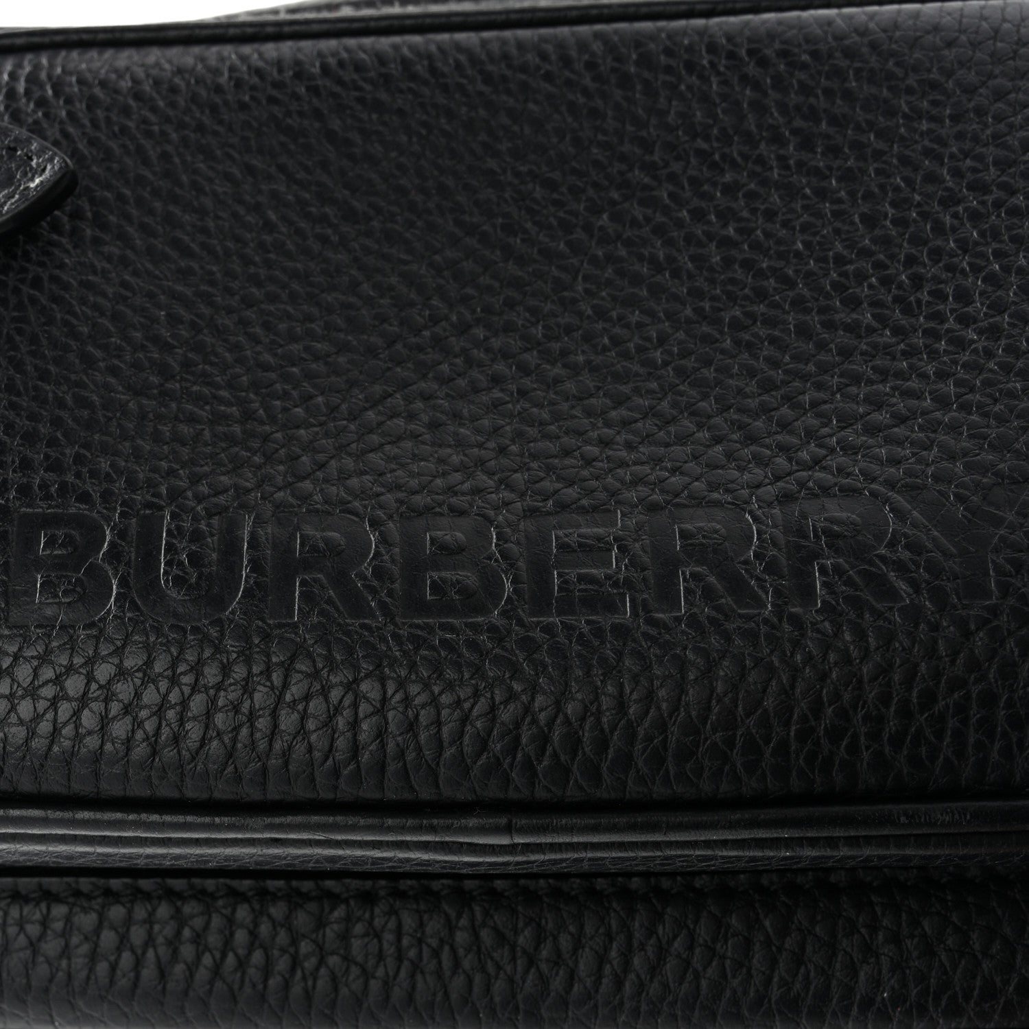 Burberry Grained Calfskin Small Camera Bag Black 1882463