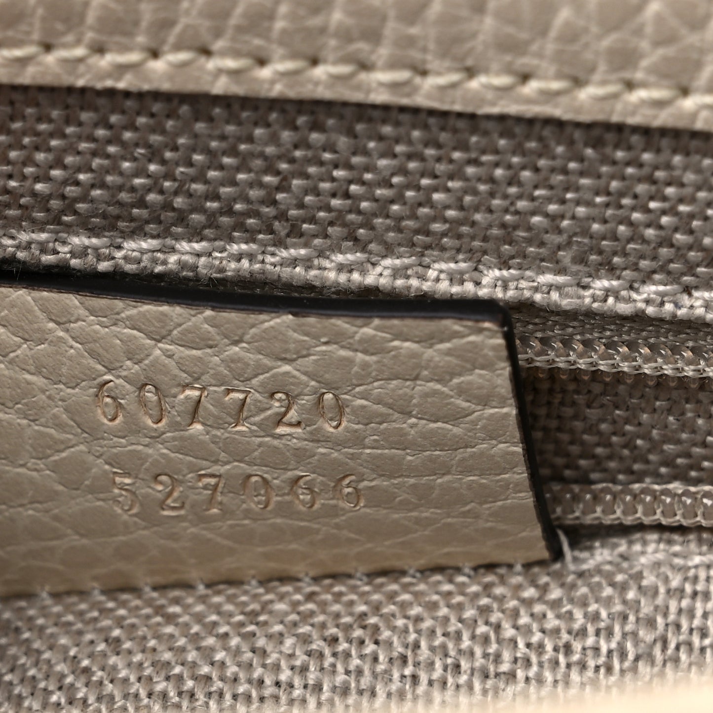 Dollar Calfskin Interlocking G Crossbody Bag Mystic White