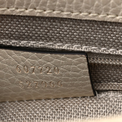 Gucci Dollar Calfskin Interlocking G Crossbody Bag Mystic White 7 of 10