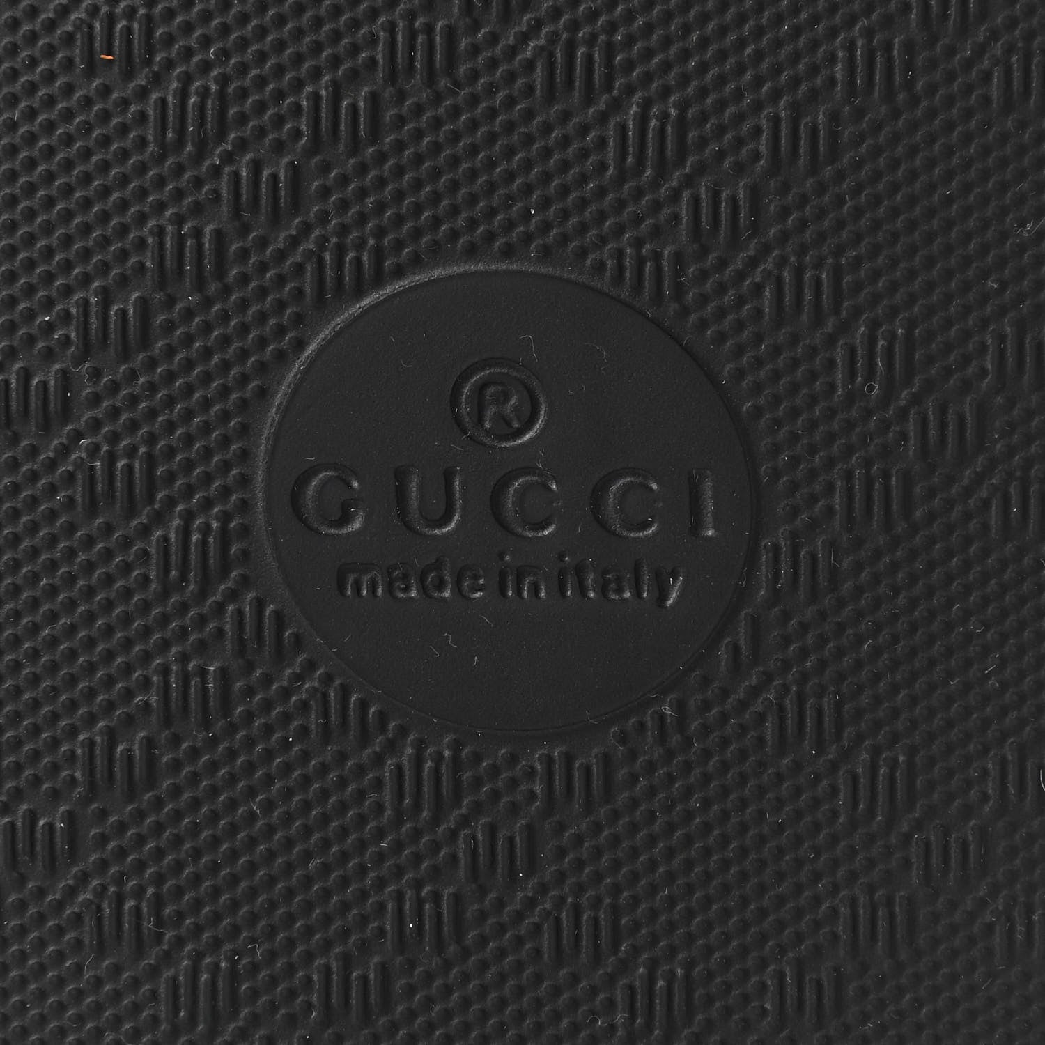 Gucci Microguccissima Slide Sandals 39 Black 6 of 8