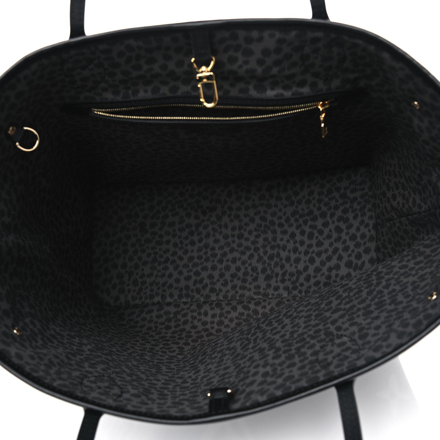 Louis Vuitton Monogram Giant Wild At Heart Neverfull MM Black 4 of 4