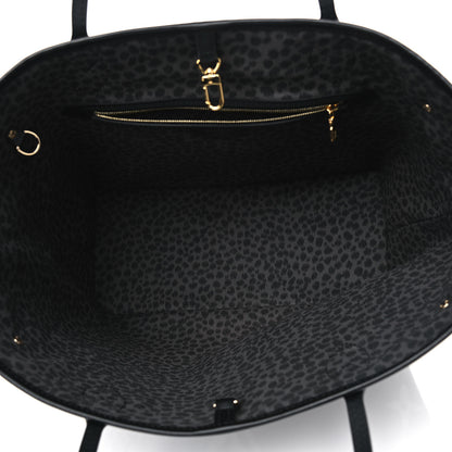 Louis Vuitton Monogram Giant Wild At Heart Neverfull MM Black 4 of 4