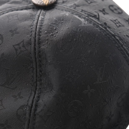 Louis Vuitton Silk Monogram Cap L Black 9 of 9