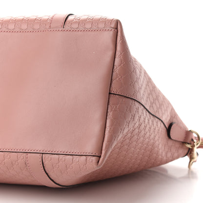 Gucci Soft Microguccissima Large Dome Satchel Soft Pink 9 of 10