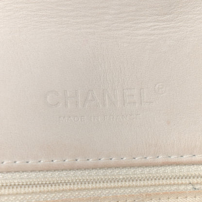 Chanel Lambskin Chocolate Bar 5 Chain Flap White 6 of 11