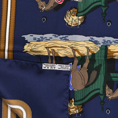 Hermes Silk Ecuries Scarf 90 3 of 5