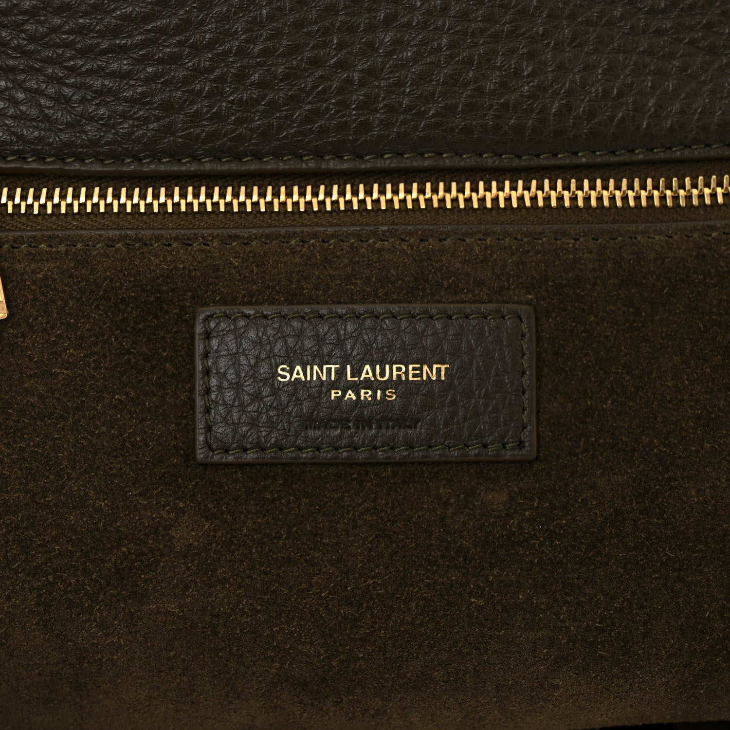Saint Laurent Grained Deerskin Bea Tote Musk 6 of 10