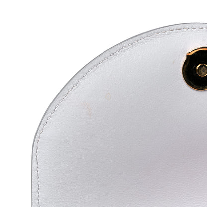 Chloe Calfskin Lizard Embossed Small Aby Lock Light Cloud 9 of 10
