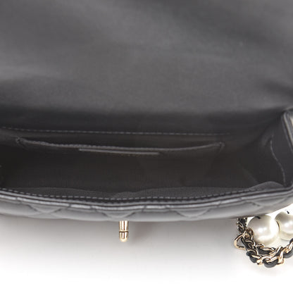 Chanel Lambskin Quilted Small My Precious Flap Black 5 of 11