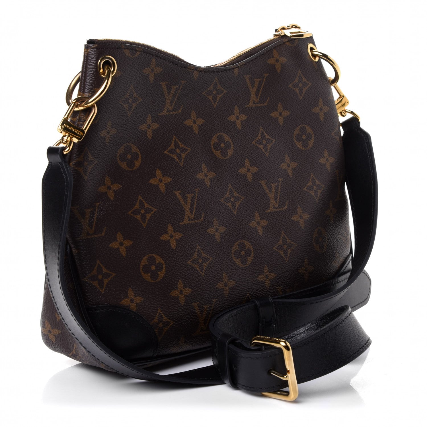 Louis Vuitton Monogram Odeon PM Black 2 of 4