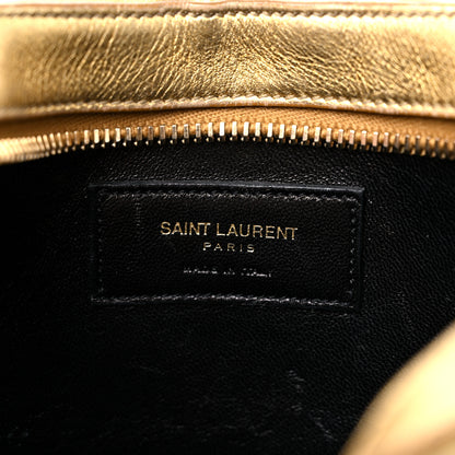 Saint Laurent Metallic Calfskin Small Classic Monogram Camera Bag Gold 6 of 18